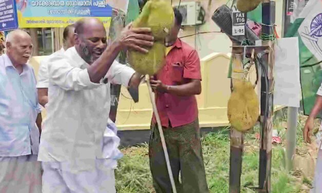 ച​ക്ക​യു​മി​ല്ല, ച​ക്ക​ക്കു​രു​വു​മി​ല്ല; കു​ന്ന​ത്തു​നാ​ട്ടി​ല്‍ ച​ക്ക മു​റി​ച്ച് യു​ഡി​എ​ഫ് പ്ര​വ​ര്‍​ത്ത​ക​രു​ടെ ആ​ഘോ​ഷം