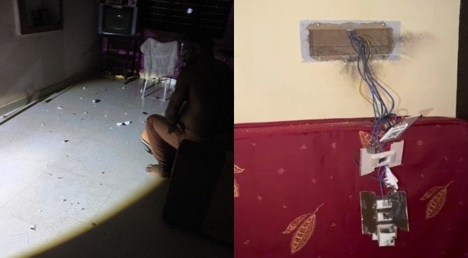 ഇടിമിന്നലിൽ വ്യാപക നാശനഷ്ടം; വീടിനുള്ളിലെ ഇലക്ട്രിക് ഉപകരണങ്ങൾ കത്തിനശിച്ചു