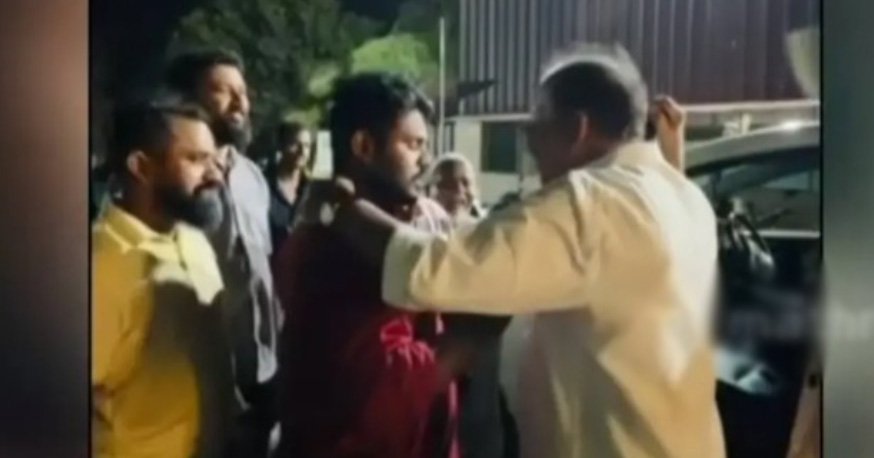 സ​തീ​ശ​നെ പി​ന്തു​ണ​യ്ക്ക​ണം; ബെ​ന്നി ബ​ഹ​നാ​ന്‍ എം​പി​യെ ത​ട​ഞ്ഞ് പ്ര​വ​ർ​ത്ത​ക​ർ