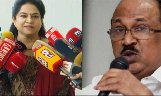 കെ.​വി. തോ​മ​സ് വ​ല്ല​തും പ​റ​ഞ്ഞാ​ല്‍ പ​ഴ​യ ച​രി​ത്രം വി​ളി​ച്ചു പ​റ​യേ​ണ്ടി വ​രും: പ​ത്മ​ജ വേ​ണു​ഗോ​പാ​ൽ