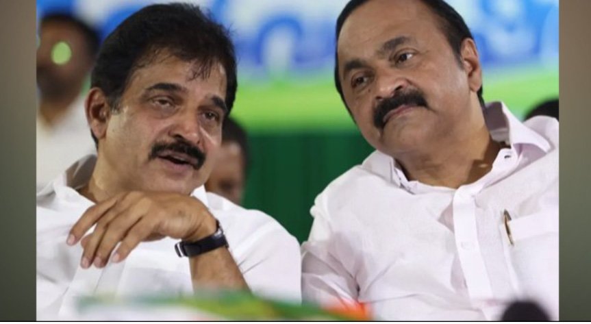 കെ.​സി. വേ​ണു​ഗോ​പാ​ലു​മാ​യി കൂ​ടി​ക്കാ​ഴ്ച ന​ട​ത്തി വി.​ഡി. സ​തീ​ശ​ൻ