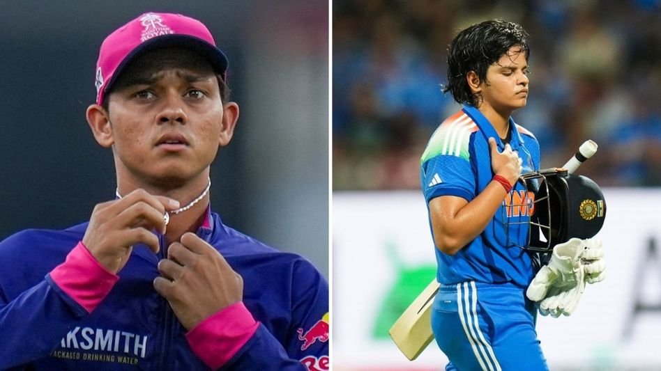 ഉത്തേജക പരിശോധയ്ക്ക് ഹാജരായില്ല; യശസ്വി ജയ്‌സ്വാളിനും ഷെഫാലി വർമ്മയ്ക്കും നാഡയുടെ നോട്ടീസ്