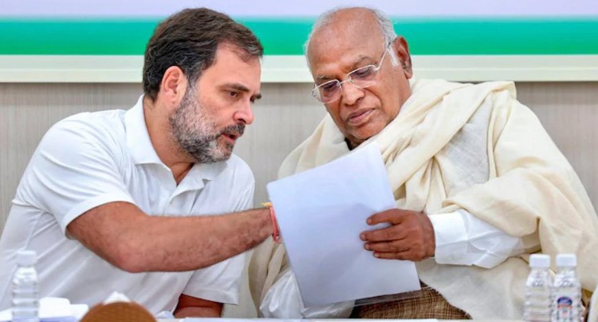 ഡ​ൽ​ഹി​യി​ലേ​യ്ക്ക് ക​ണ്ണും​ന​ട്ട് കേ​ര​ളം; ഖാ​ർ​ഗെ​യും രാ​ഹു​ൽ ഗാ​ന്ധി​യും ത​മ്മി​ലു​ള്ള കൂ​ടി​ക്കാ​ഴ്ച അ​ഞ്ച​ര​യ്ക്ക്
