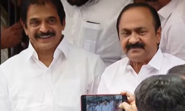 വി.​ഡി. സ​തീ​ശ​ൻ മ​ന്ത്രി​സ​ഭ​യ്ക്ക് പൂ​ർ​ണ​പി​ന്തു​ണ​യെ​ന്ന് കെ.​സി. വേ​ണു​ഗോ​പാ​ൽ