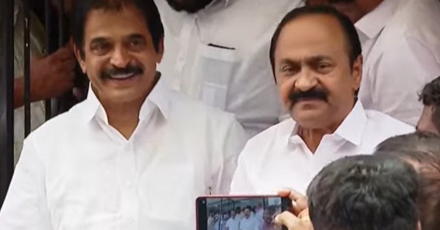 വി.​ഡി. സ​തീ​ശ​ൻ മ​ന്ത്രി​സ​ഭ​യ്ക്ക് പൂ​ർ​ണ​പി​ന്തു​ണ​യെ​ന്ന് കെ.​സി. വേ​ണു​ഗോ​പാ​ൽ
