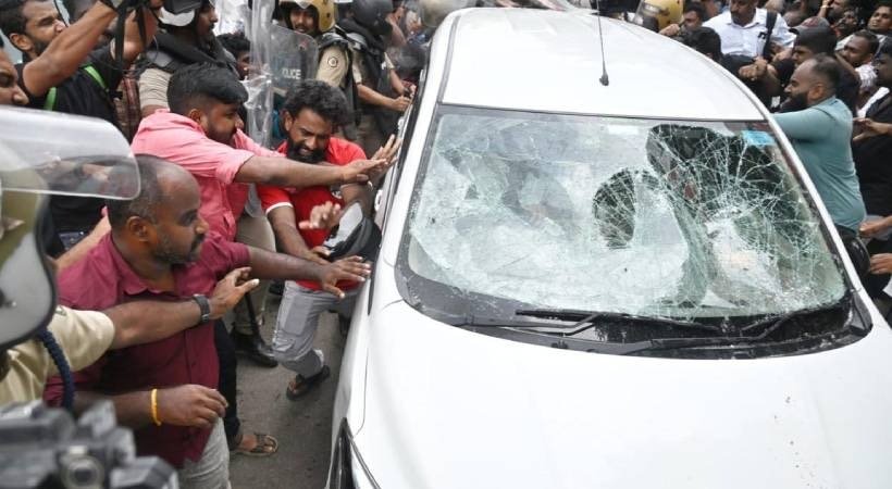 ഇ ഡി ഉദ്യോഗസ്ഥരെ ആക്രമിച്ച കേസ്; പ്രതിയായ പാളയം സന്തോഷിനായി പൊലീസ് ലുക്ക് ഔട്ട് നോട്ടീസ്