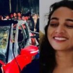 കോഴിക്കോട് പേരാമ്പ്രയിൽ ഓടികൊണ്ടിരുന്ന കാറിന് തീപിടിച്ച് ഗർഭിണി മരിച്ചു