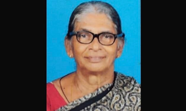 ആശുപത്രിയിൽ നിന്ന് ഡിസ്ചാർജായി വീട്ടിലേക്ക് മടങ്ങിയ വൃദ്ധ വാഹനാപകടത്തിൽ മരിച്ചു