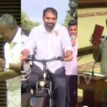പിണറായി വിജയന്‍ പ്രോ ടെം സ്പീക്കറിനരികിലെത്തിയപ്പോള്‍; കേരളം ഉറ്റുനോക്കിയിരുന്നു, കണ്ടു, മനസ് നിറഞ്ഞു; സത്യപ്രതിജ്ഞാ ചടങ്ങിനിടയിലെ ചില ‘ഗോള്‍ഡന്‍ മൊമെന്റ്‌സ്’