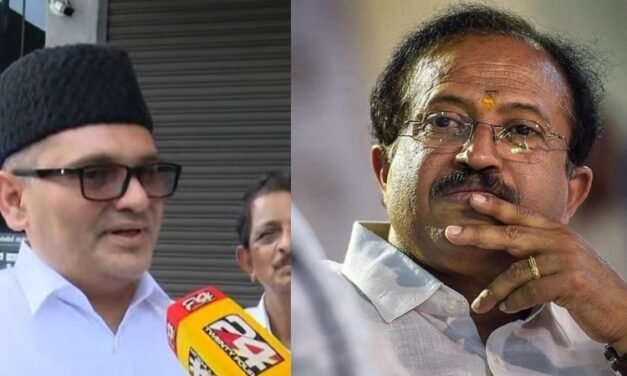 ‘അത് അദ്ദേഹമല്ലല്ലോ തീരുമാനിക്കുന്നത്’; ലീഗിന് വിദ്യാഭ്യാസ വകുപ്പ് നല്‍കുന്നതുമായി ബന്ധപ്പെട്ട് വി മുരളീധരന്റെ പരാമര്‍ശത്തില്‍ പാണക്കാട് മുനവറലി ശിഹാബ് തങ്ങള്‍