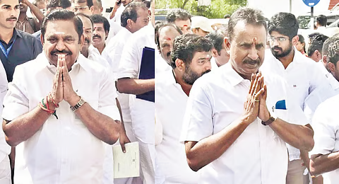 തമിഴ്‌നാട്ടിൽ എഐഎഡിഎംകെ പിളർന്നു: ഷണ്മുഖം പക്ഷം വിജയ് സർക്കാരിന് പിന്തുണ പ്രഖ്യാപിച്ചു