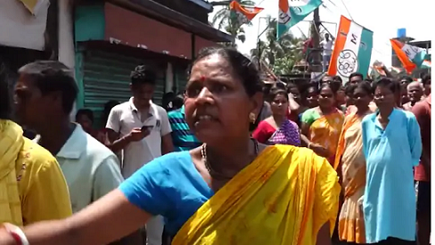 റീപോളിങ്ങിനിടെ പശ്ചിമ ബംഗാളില്‍ സംഘര്‍ഷം: തൃണമൂല്‍-ബിജെപി പ്രവര്‍ത്തകര്‍ ഏറ്റുമുട്ടി