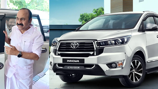 മുഖ്യമന്ത്രിയുടെ കറുത്ത ഇന്നോവ കാര്‍ മാറുന്നു; സതീശന്‍ ആവശ്യപ്പെട്ടത് വെള്ള ഇന്നോവ ക്രിസ്റ്റ