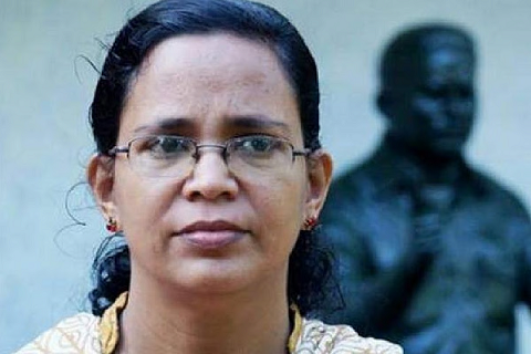 ‘കൊല്ലാൻ ആഹ്വാനം ചെയ്തവൻ പൊളളുന്ന വെയിലത്ത് നഗ്നനായി നിൽക്കുന്ന കാഴ്ച’: കെ.കെ. രമ
