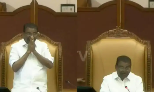 101 വോട്ടുകൾ നേടി 16-ാം നിയമസഭയുടെ സ്പീക്കറായി തിരുവഞ്ചൂർ രാധാകൃഷ്ണൻ