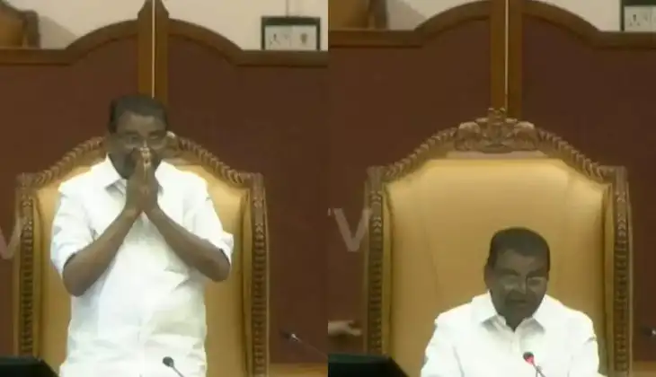101 വോട്ടുകൾ നേടി 16-ാം നിയമസഭയുടെ സ്പീക്കറായി തിരുവഞ്ചൂർ രാധാകൃഷ്ണൻ