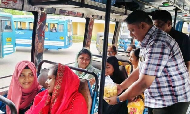 സ്ത്രീകളുടെ സൗജന്യ യാത്രയ്ക്ക് ചുട്ട മറുപടി; പുരുഷന്മാര്‍ക്ക് സൗജന്യ യാത്രയൊരുക്കി പ്രൈവറ്റ് ബസ് ഉടമ