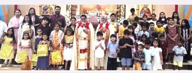 ചിക്കാഗോ സെന്റ് മേരീസ് ദേവാലയത്തിൽ പോസ്റ്റർ മത്സര വിജയികൾക്കും പങ്കെടുത്തവർക്കും അനുമോദനം