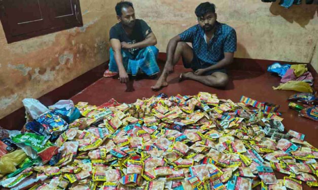 സ്‌കൂള്‍ പരിസരത്ത് നിരോധിത പുകയില ഉത്പന്നങ്ങളുടെ വന്‍ ശേഖരം; ആസാം സ്വദേശികള്‍ പിടിയില്‍