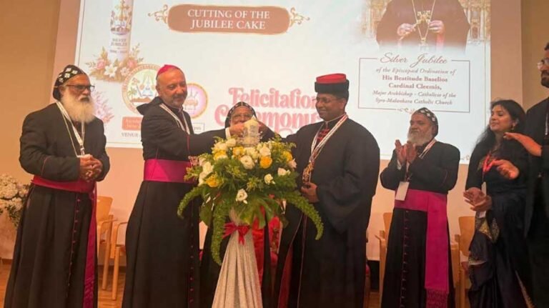 ബസേലിയോസ് കർദിനാൾ ക്ലിമീസ് കാതോലിക്കാ ബാവായുടെ മെത്രാഭിഷേക രജതജൂബിലി ആഘോഷങ്ങൾക്ക് വത്തിക്കാനിൽ പ്രൗഢ ഗംഭീര തുടക്കം