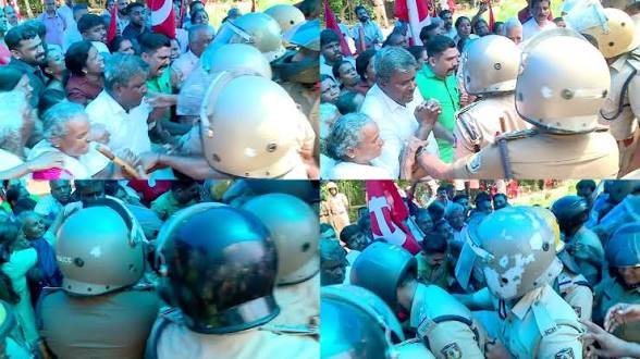 മലയിടംതുരുത്ത് വിഷയത്തില്‍ സമവായം; കുടുംബങ്ങള്‍ക്ക് ഇതേ പ്രദേശത്ത് തന്നെ വീടുവച്ച് നല്‍കുമെന്ന് മന്ത്രി റോജി എം ജോണ്‍