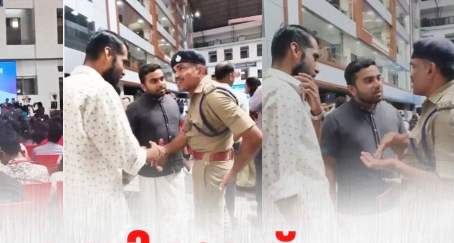 മന്ത്രി രമേശ് ചെന്നിത്തല പങ്കെടുത്ത ഓപ്പറേഷന്‍ തൂഫാന്‍ പരിപാടിയില്‍ ഗുണ്ടാ നേതാവ്; പൊലീസുകാരുമായി ഇടപെടുന്ന റീല്‍സും വൈറല്‍; വിവാദം