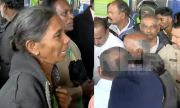 ‘ഓരോതവണയും പരിഹാരമുണ്ടാക്കാമെന്ന് പറയും പക്ഷെ ഒന്നും നടക്കില്ല’; ചിന്നക്കനാലിൽ നാട്ടുകാരുടെ പ്രതിഷേധം