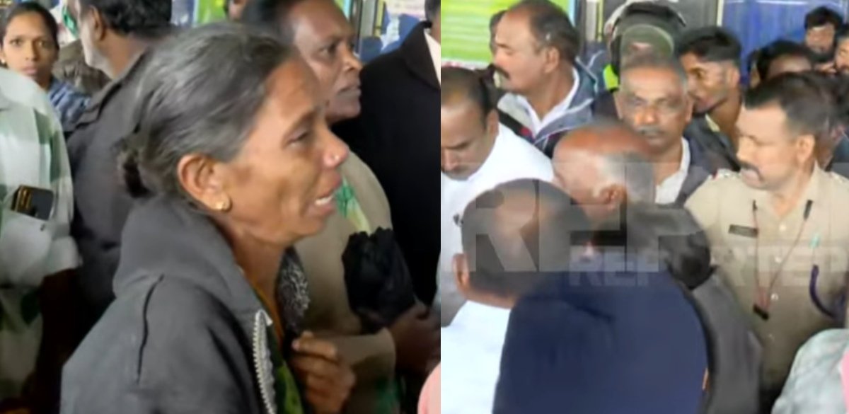 ‘ഓരോതവണയും പരിഹാരമുണ്ടാക്കാമെന്ന് പറയും പക്ഷെ ഒന്നും നടക്കില്ല’; ചിന്നക്കനാലിൽ നാട്ടുകാരുടെ പ്രതിഷേധം
