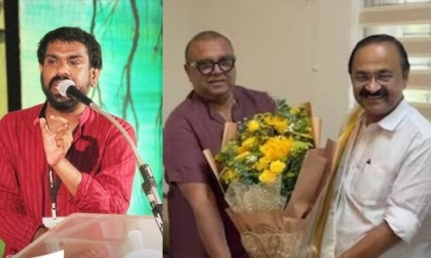 തുഷാര്‍ വെള്ളാപ്പള്ളിയെ ചര്‍ച്ചക്കിരുത്തി ലെജിറ്റിമിസി ഉണ്ടാക്കിക്കൊടുക്കരുത്; മുഖ്യമന്ത്രിയെ വിമര്‍ശിച്ച് കോണ്‍ഗ്രസ് വക്താവ്