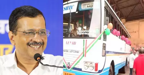 കെഎസ്ആർടിസി സൗജന്യയാത്ര: കേരളത്തെ അഭിനന്ദിച്ച് അരവിന്ദ് കെജ്‌രിവാൾ